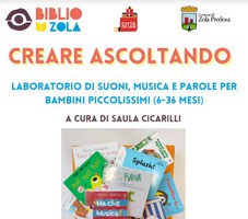 Creare Ascoltando...suoni, musica e parole - Laboratorio per bambini dai 6 ai 36 mesi