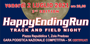 HappyEndingRun - Track and Field Night - terza edizione