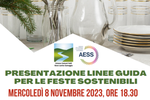 Presentazione linee guida per le feste sostenibili