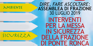 Presentazione progetto casse di espansione sul Ghironda: Assemblea di frazione a Ponte Ronca