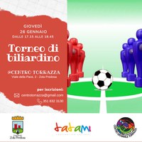 Torneo di Biliardino al Centro Torrazza