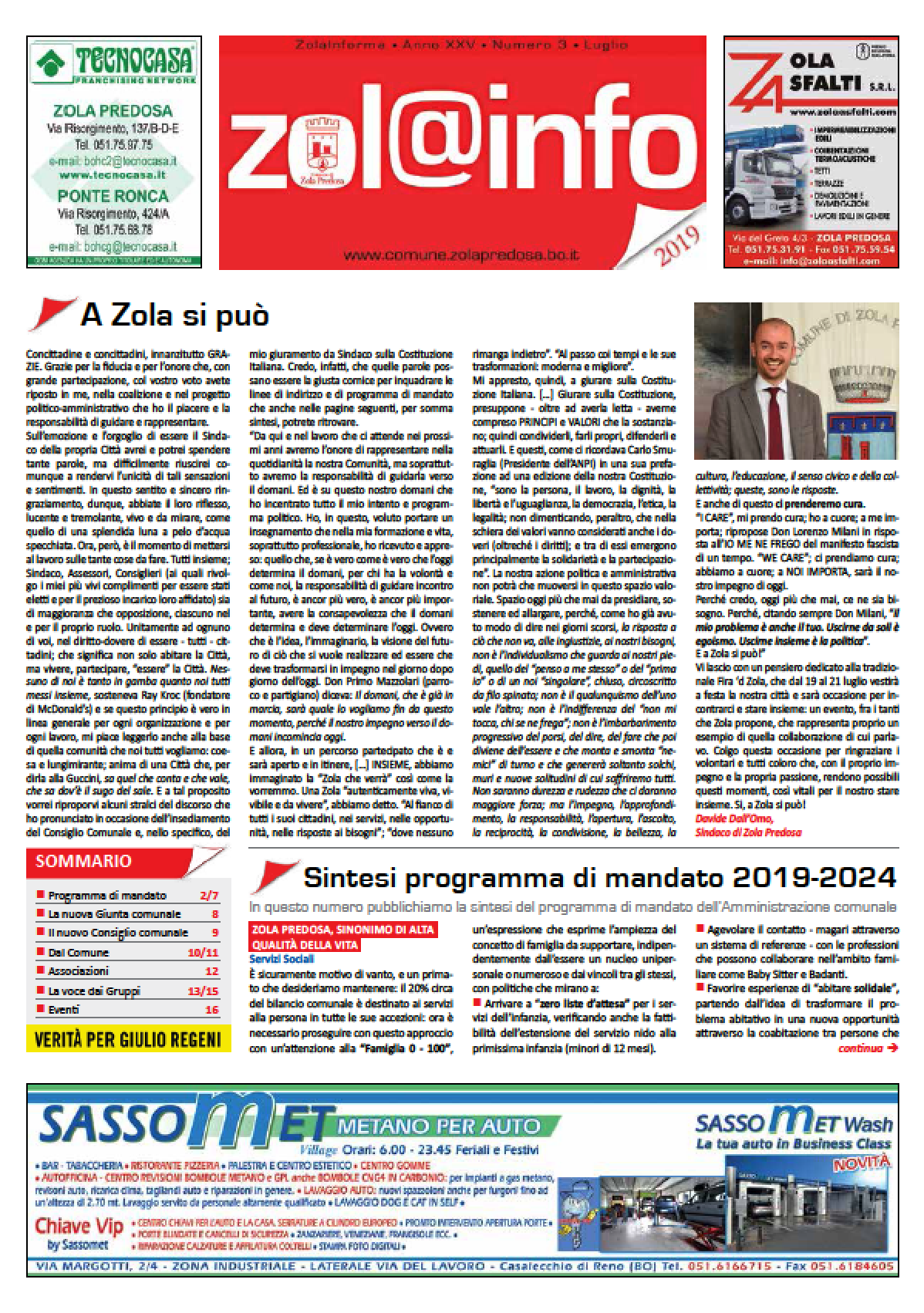 Zola Informa n. 3/19