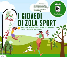 I Giovedì d'Estate diventano "I giovedì di ZolaSport": dal 18 giugno